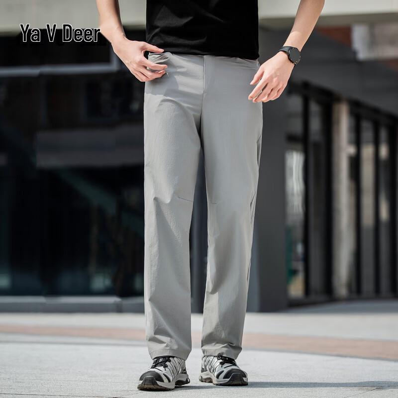 Yalu Men s Ice Silk Loose Fit Cargo Pants 3XL