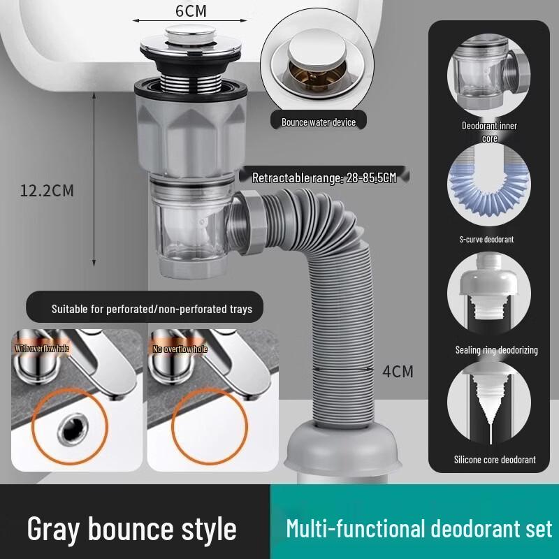 Yu Han Washbasin Pop-up Drain