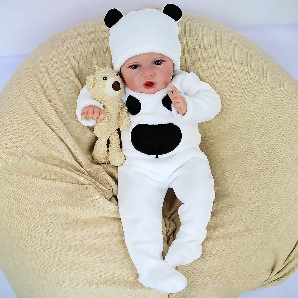 

55cm Realistic Vinyl Baby Doll with Hand-Painted Veins