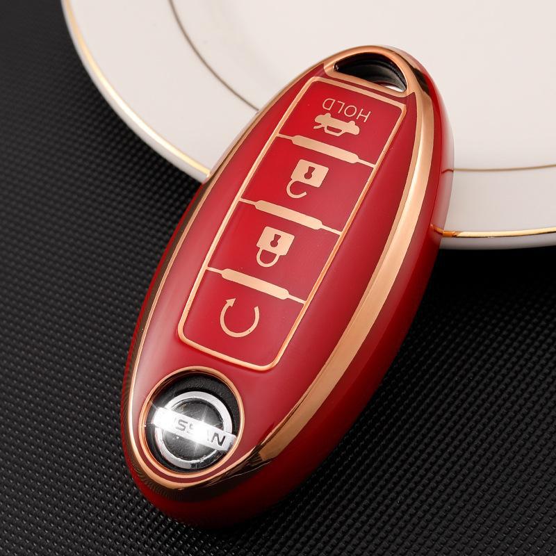 Nissan Key Shell sprādze priekš Sylphy, Teana, Qashqai, X-Trail, Kicks, Tiida, Bluebird