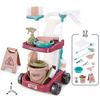 Simulation Cleaning Tool Playset Kids Pretend Play Cleaning Toy Home Vacuum Cleaner for Children Broom Mop House Role Play Toys