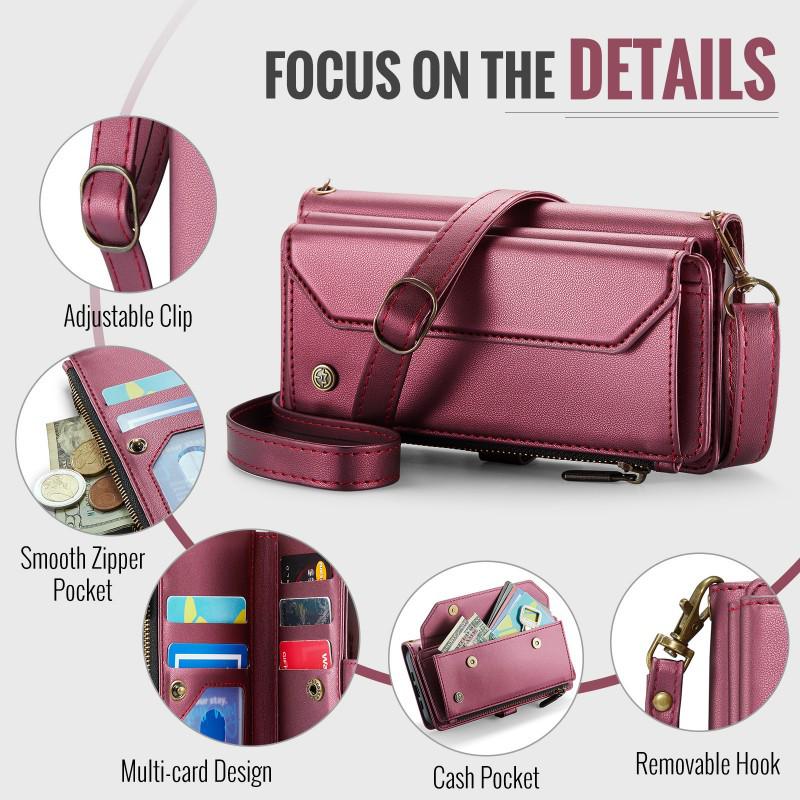 Cross-Body Phone Case with Card Slot for Google Pixel 7A/8P/9Pro/10 Pro XL – Shoulder Strap Included