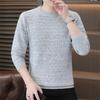 Herren Pullover aus dicker Strickware für Herbst/Winter - Hohe Qualität, Rundhals, Freizeitkleidung