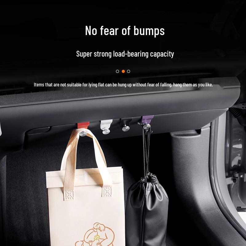 Xiaomi SU7 Passenger Seat Glove Box Hook: Multifunctional Interior Storage Accessory for Cars