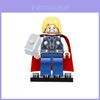 Conjunto de Brinquedos de Blocos de Construção de Super-Heróis Com Montagem DIY Para Crianças Colecionadores