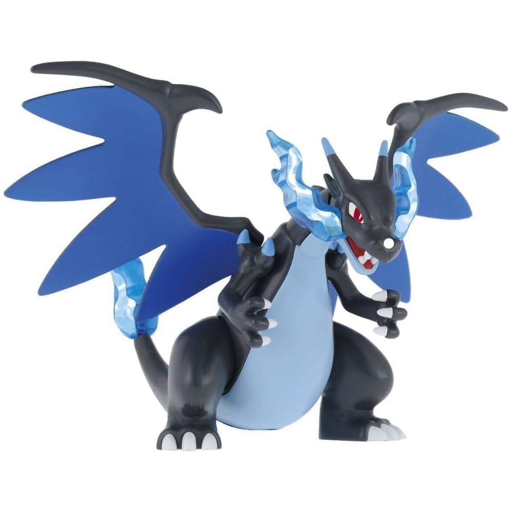 Pokemon Plamo Collection Select Series Mega Charizard X Pre-painted Model Kit