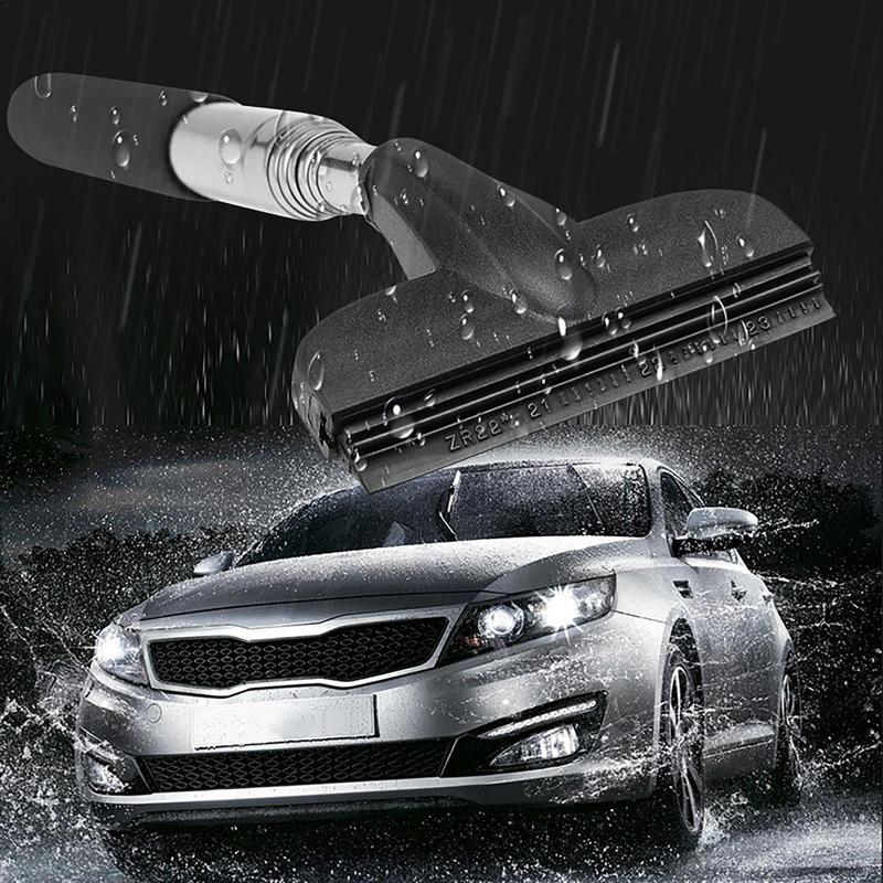 Retractable Rear View Mirror Wiper Extendable Squeegee Rainy Cleaning Supplies For Car Windshield Car Accessories