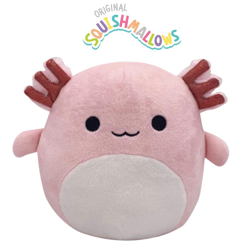 Squishmallow Axolotl Pink Plush Toy Stuffed Animals Doll Hug Pillow Child Gift