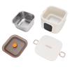 Cordless Electric Lunch Box 25W Heated Lunch Box 500ML 304 Stainless Steel Container Portable Food Warmer Battery
