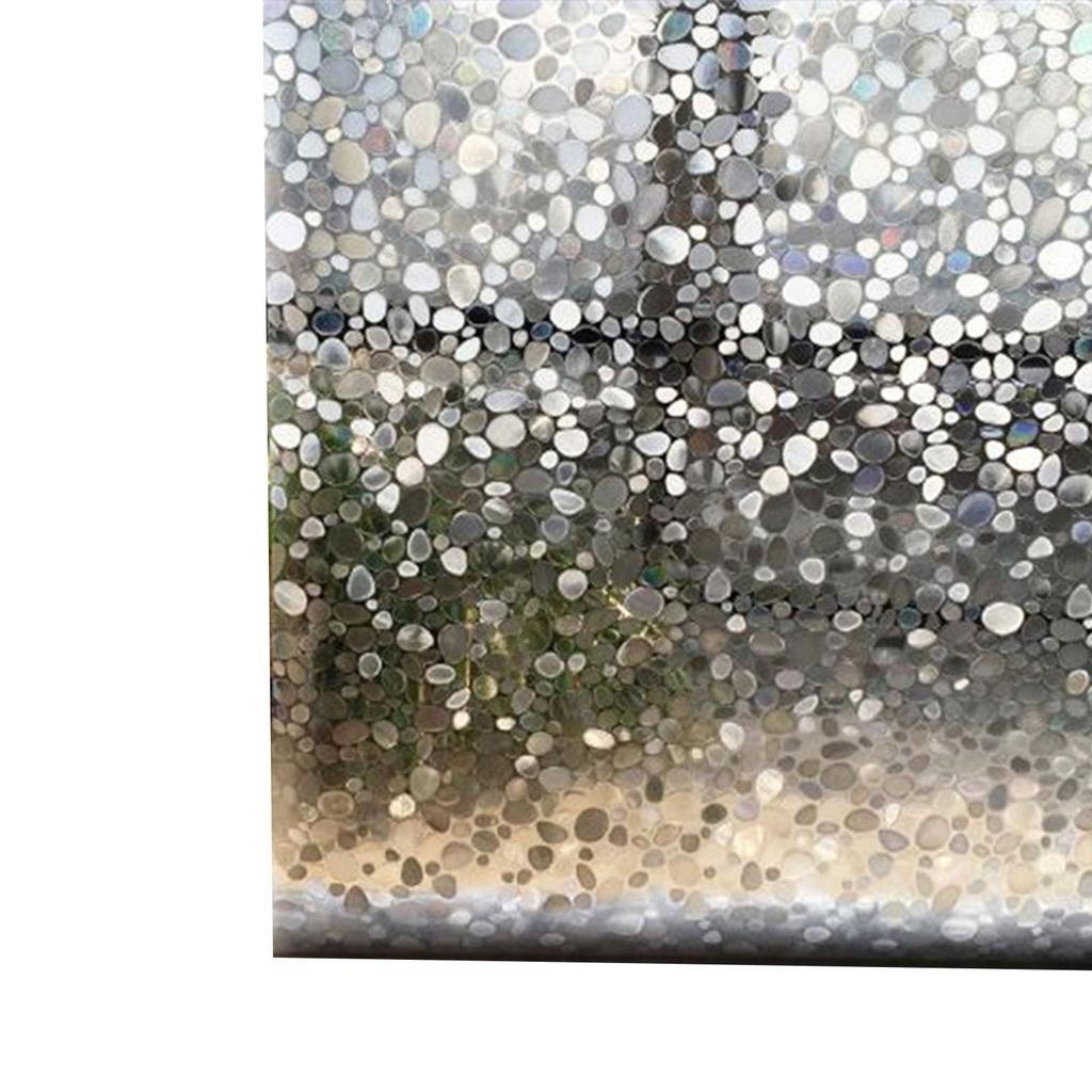 45x200cm Decorative Window Privacy Film 3D Color Light Transparent Window Sticker for House Office