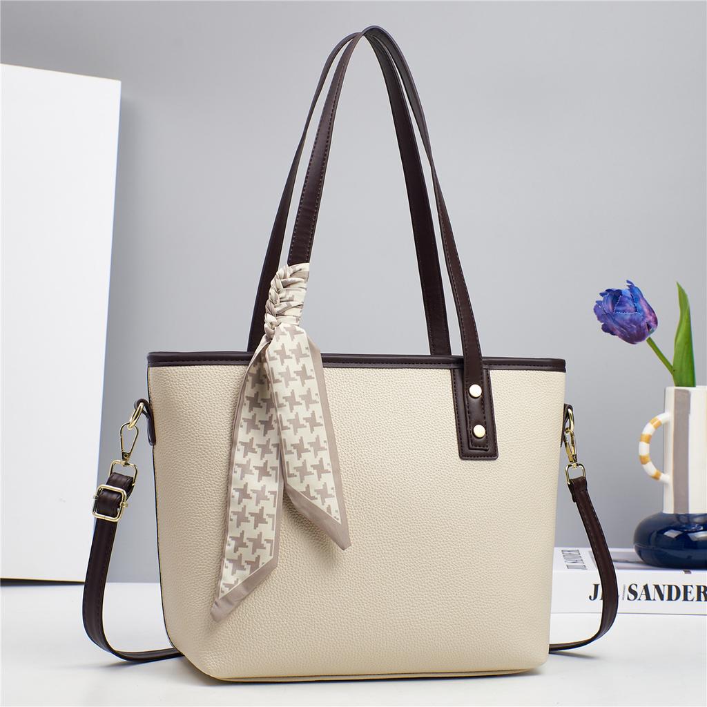 New High Appearance Level Retro Fashion Bucket Bag Western Fashion Shoulder Bag Large Capacity Cross-body Bag Women