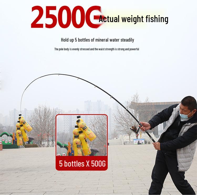 Grenzüberschreitende Ultra-Leicht-Karbon-Meeresangelrute mit Keramikringen