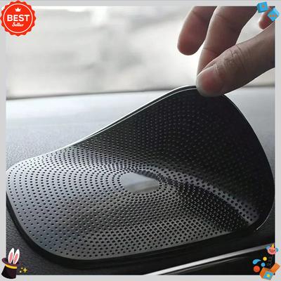 Car Dashboard Anti-slip Mat, 1 Piece, Black Silicone Magic Sticky Pad, Strong Adhesion Non-slip Phone Holder.