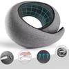 Travel Neck Pillow Memory Foam U-shaped Pillow Snail Style Travel Neck Support Portable Adjustable Soft Noon Break Sleep Pillows