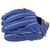 ZETT Youth Soft Steer Baseball Royal Size L heights BJG742640 Glove, All-Around, Right-Handed Throw, Blue, (For 140-155cm),