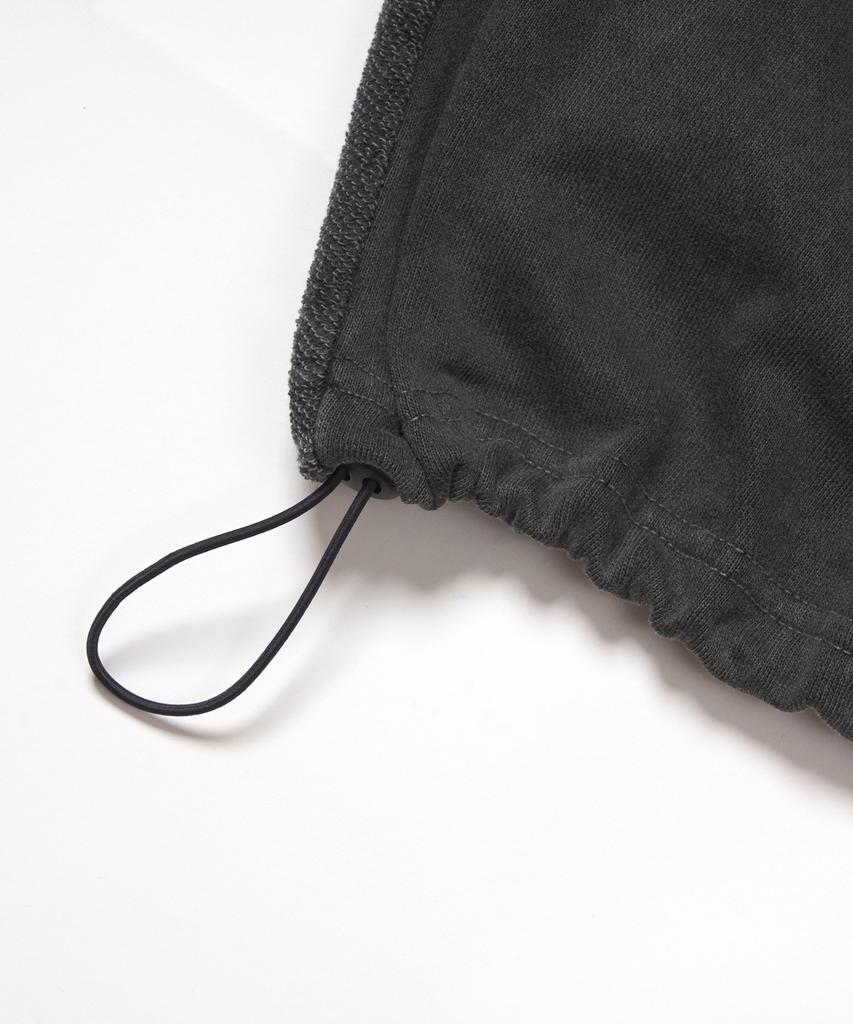 STIGMA Docking Insideout Pigment Super Wide Jogger Pants Charcoal