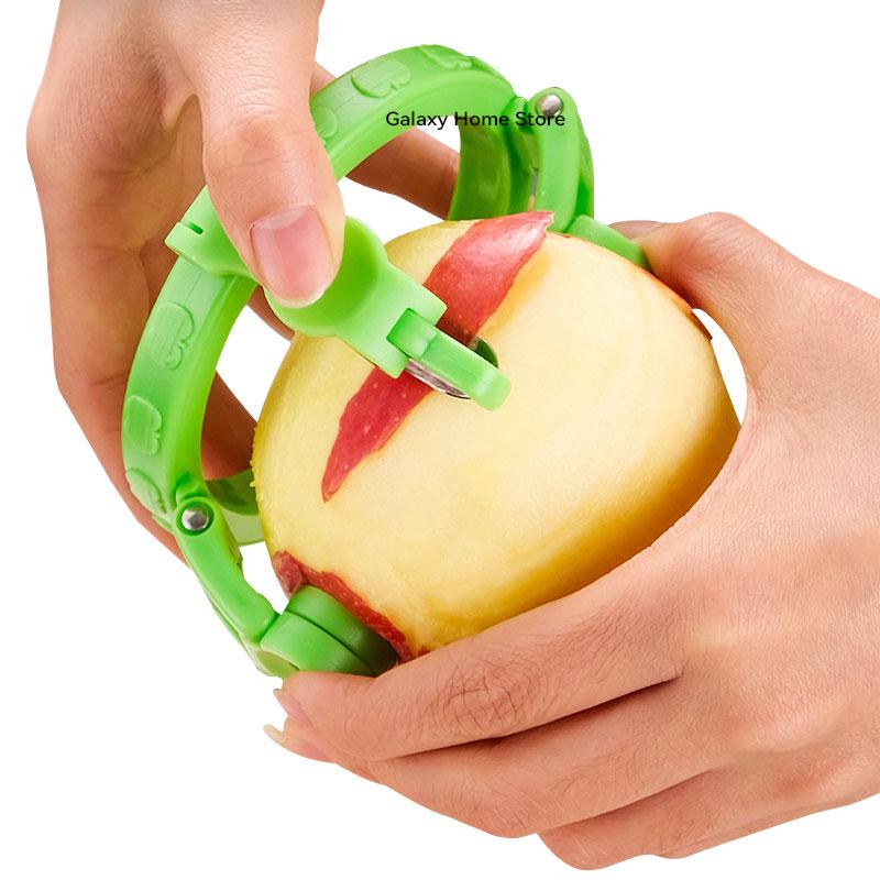 2025 New Fruit Peeler Fruit and Vegetable Peeler for Kitchen Fruit Peeler Machine with Stainless Steel Blades for Potato