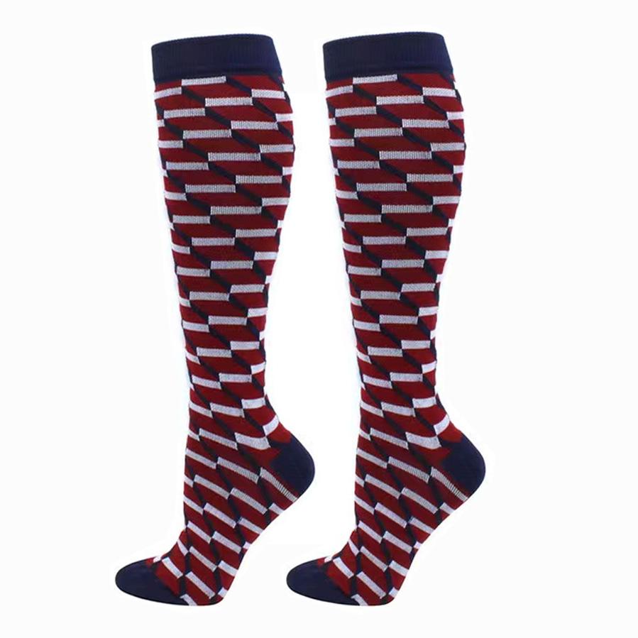 Pánské Dámské Ponožky Kompresní Ponožky Elastické Sportovní Krásné Nohy Sestra Punčochy Běh Lezení Cyklistika Let Cvičení