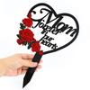 Memorial Garden Markers Heart Memorial Plaque Stake Sharp Tip Design Easy To Install Cemetery Cardinals Garden Stake Memorial Metal Stake