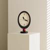 Wooden Table Clocks Living Room Coffee Table Desktop Clock Bedroom Silent Simple Desk Watch Interior Decoration Accessories