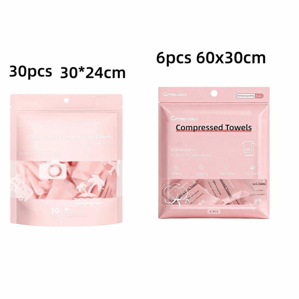 Portable Compressed Towels Soft Fabric Portable Towels New Disposable Face Towels  Camping
