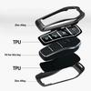 For BYD Dolphin Tang EV600 Han EV Yuan ATTO 3 Song PLUS Pro DMI Qin Zinc Alloy Car Key Case Remote Cover Keychain Accessories