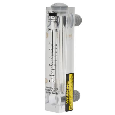LZM 15 0.5 5GPM Knob Panel Type Liquid Flowmeter Flow Meter Measurement ZG1 4