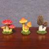 Handicraft Resin Craft Miniature Figurines Simulation Mushroom Mushroom Statue Flower Pot Ornaments