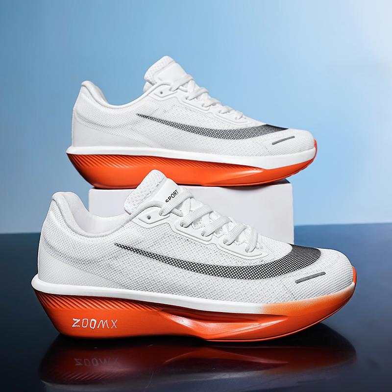 2025 New Men's Sports Shoes Cushioning Non-Slip Flat Wear Resistant Sneakers Mesh Breathable Platform Soft Running Shoes for Man