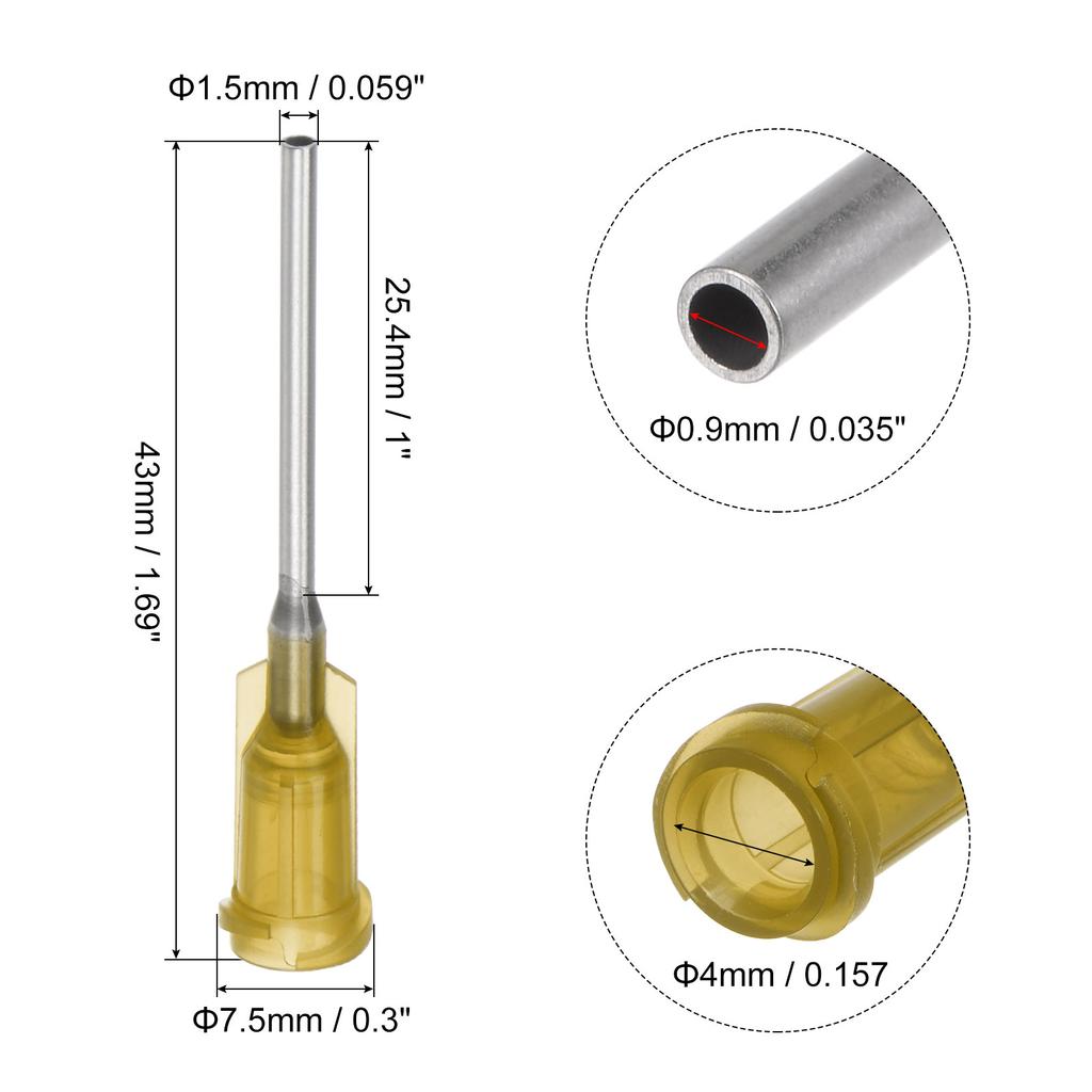14G 15G 16G 17G 18G 19G 20G 21G 22G 23G 24G 25G 26G 27G Industrial Blunt Tip Needle Dispensing Needle for Liquid Glue Gun