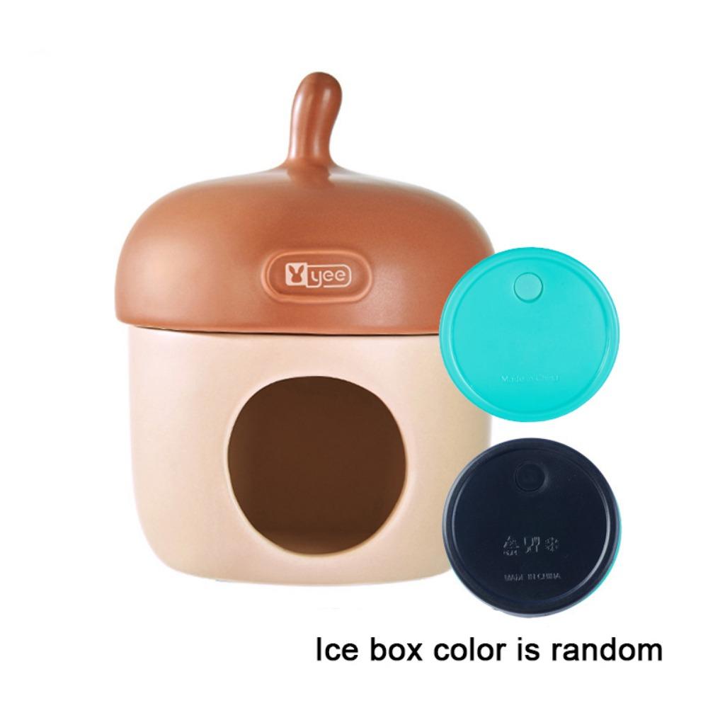 

Уникальное керамическое гнездо Додж Хаус Декоративное охлаждающее гнездо для хомяка для карликовой мыши бурундука коричневый