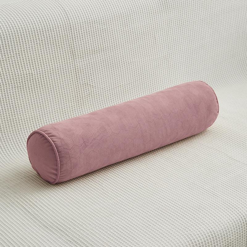 Cylindrical Cushion Case Bed Sleeping Waist Cushion Cover Soft Long Comfortable Pillow Case Neck Bolster Pillow Roll Headrest