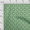 oneOone Cotton Poplin Green Fabric Arabic Moroccan Dress Material Fabric Print Fabric By The Yard 42 Inch