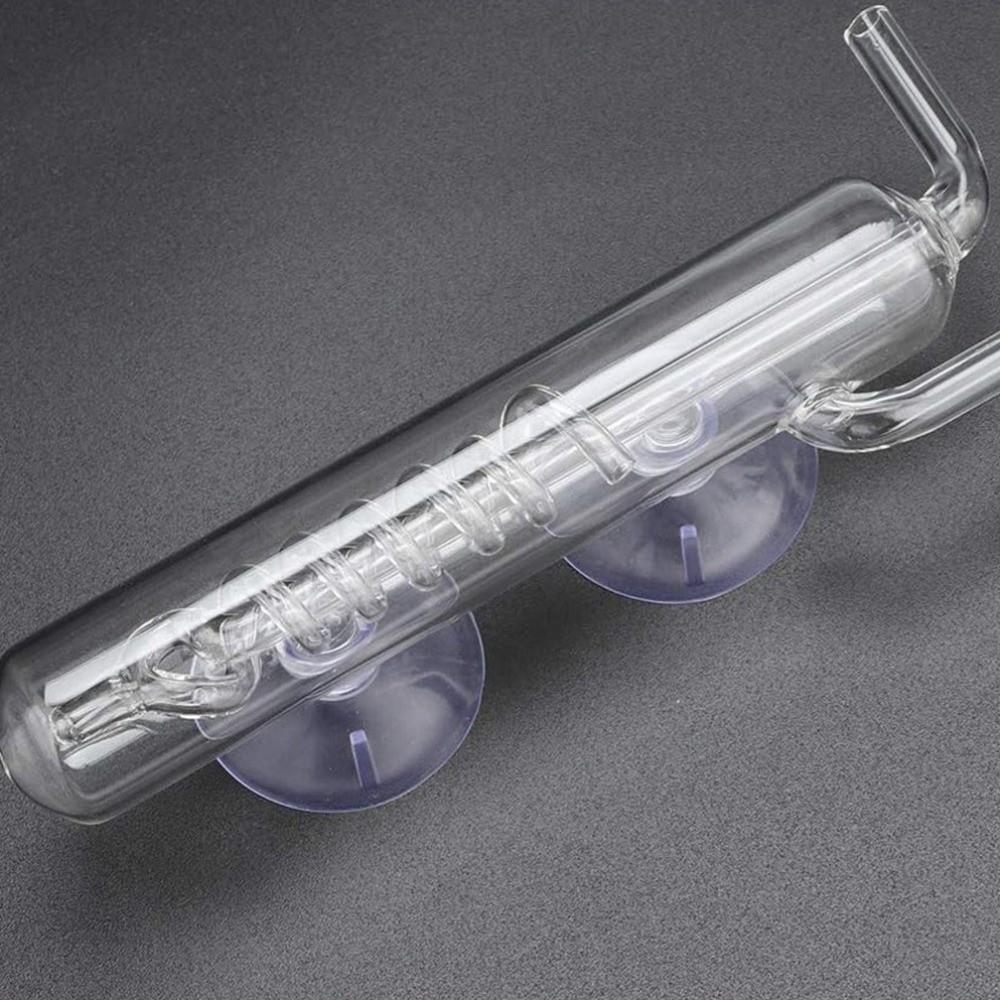 with Suction Cup CO2 Bubble Counter High Transparent Dioxide Reactor CO2 Diffuser Fish Tank
