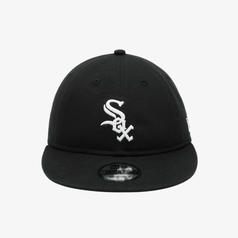 New Era Long Visor Unstrukturierte Kappe Chicago White Sox Schwarz