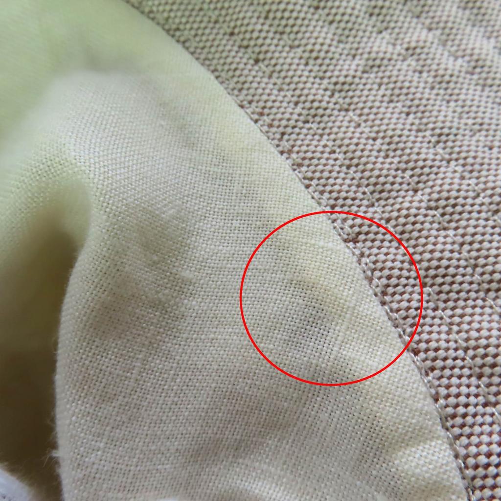 Great HERMES Hat Leather Bucket Hat Beige Cotton Women 56 Used