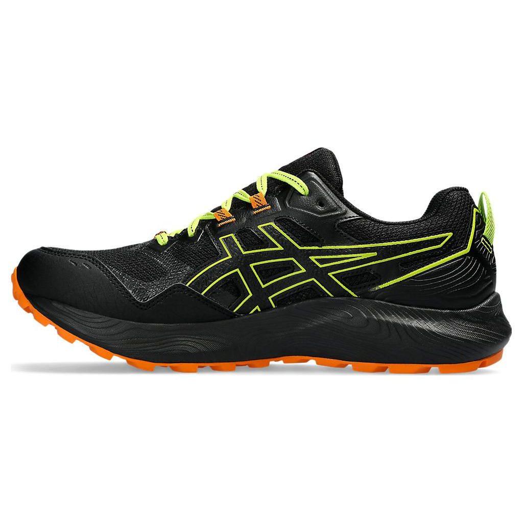 Asics Gel-Sonoma 7 Comfortable Low-Top Running Shoes Men sneakers Black Orange 1011B595-002