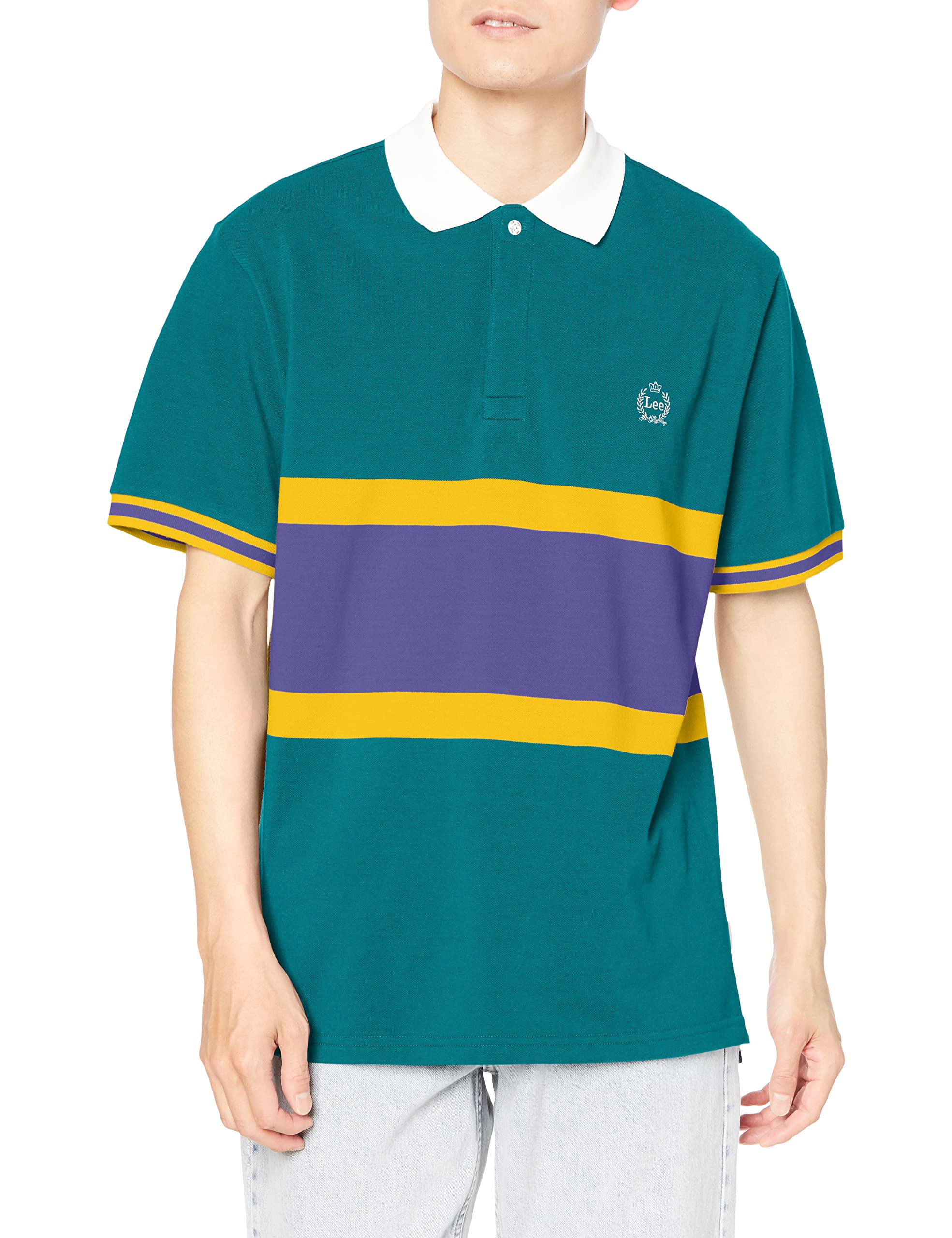 

Lee Rugger Medium S/S Shirts, Men s, Green, зелёный