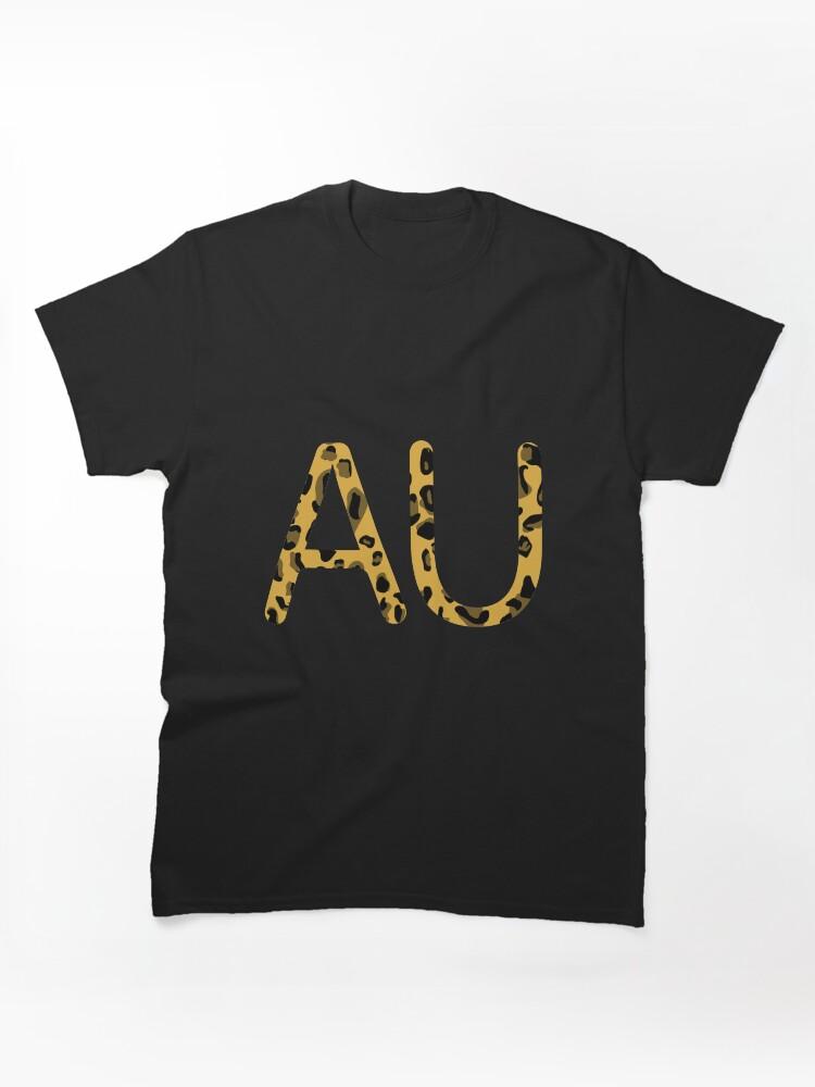 Auburn University AU Cheetah Print Classic Unisex T-Shirt