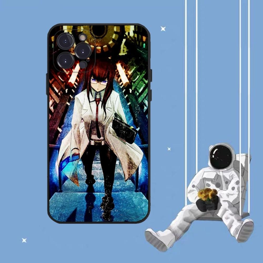 Steins Gate Phone Case For iPhone 14 11 12 13 Mini Pro XS Max Cover 6 7 8 Plus X XR SE 2020 Funda Shell