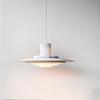 White Silver Aluminium E27 Pendant Lights Art Design For Dining Kitchen Bar Bedroom Cord Adjustable Hanglamp 110-220V