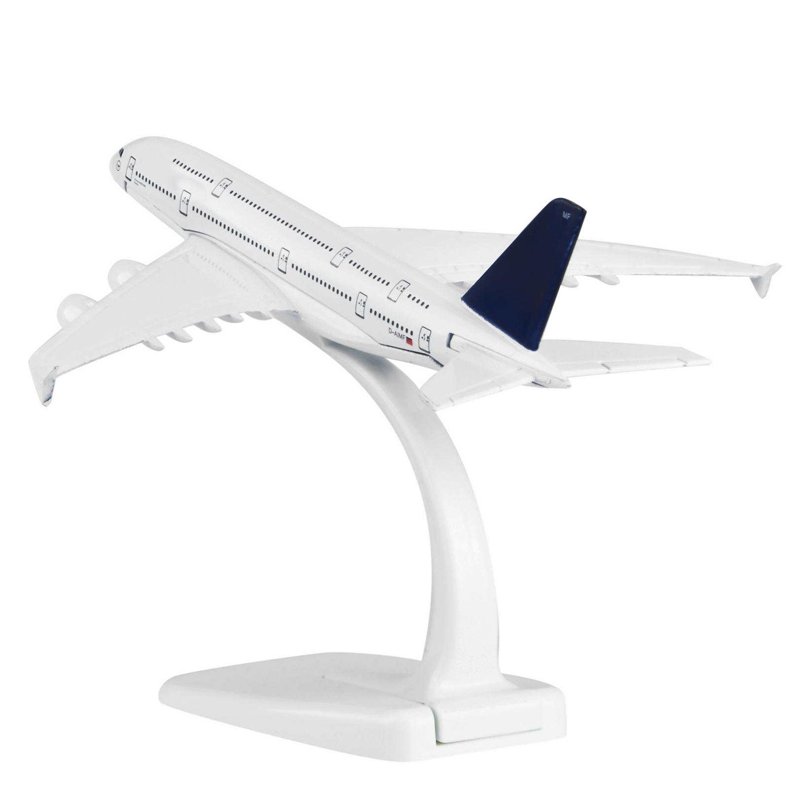 1/400 A380 German Lufthansa Airbus Civil Airliner Plane Model 16cm Aircraft Aviation Model With Display Stand For Collection United States