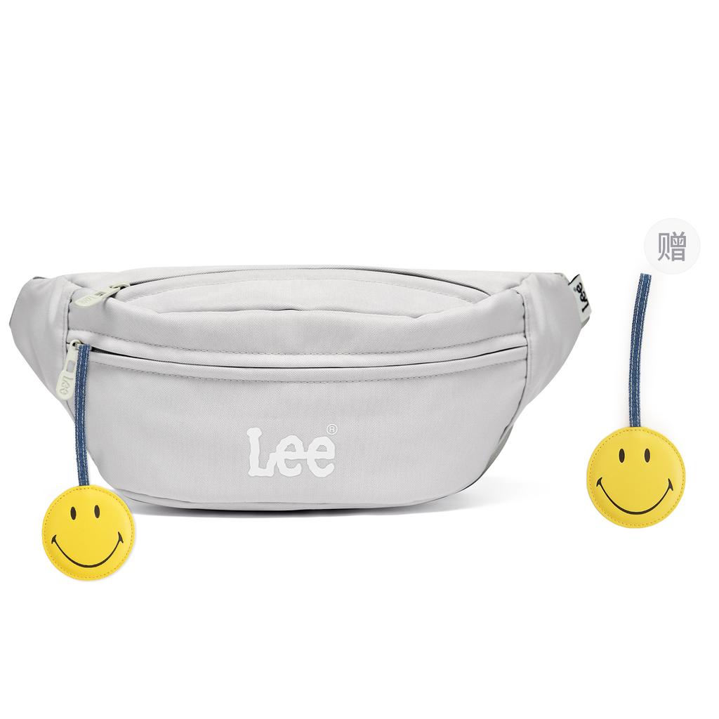 New Lee Denim Waist Bag Chest Bag Women's Sea Salt Gray/Cream White/Denim Blue LE240065M-602