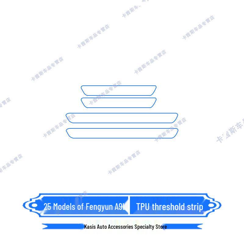 Compatible Interior Protection Film for 25 Chery Fengyun A9L Models: Instrument Screen, Navigation Film, Central Control Sticker, and Custom Mods.