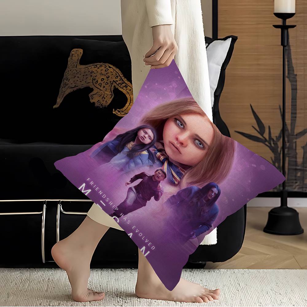 Movie MEGAN Pillow Cover Sofa Cushion Cover Home Room Decoration Children Gift