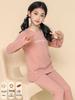 Girls' Thickened Velvet Pajama Set: Warm Autumn/Winter Sleepwear for Teens & Kids
