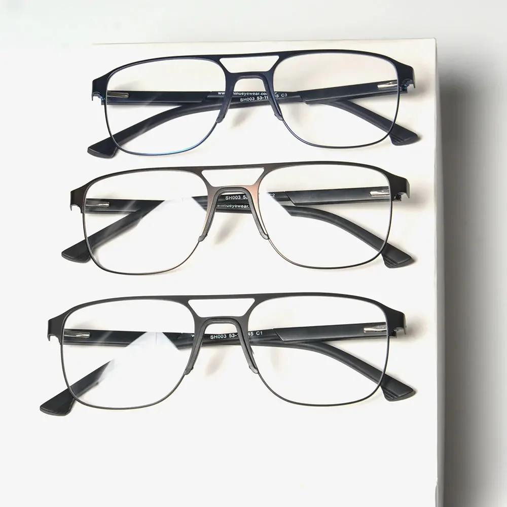 Cycling Glasses Multifocal Progressive Photochromic Man Near And Far Double Bridge Frame Gift For Man For Husband
