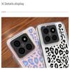 For Xiaomi 13T 11 Lite Redmi K70E Note 13 12 Pro 11 10 Poco X6 X5 Pro Shell Clear Zebra Stripe Shockproof Soft Silicone Case