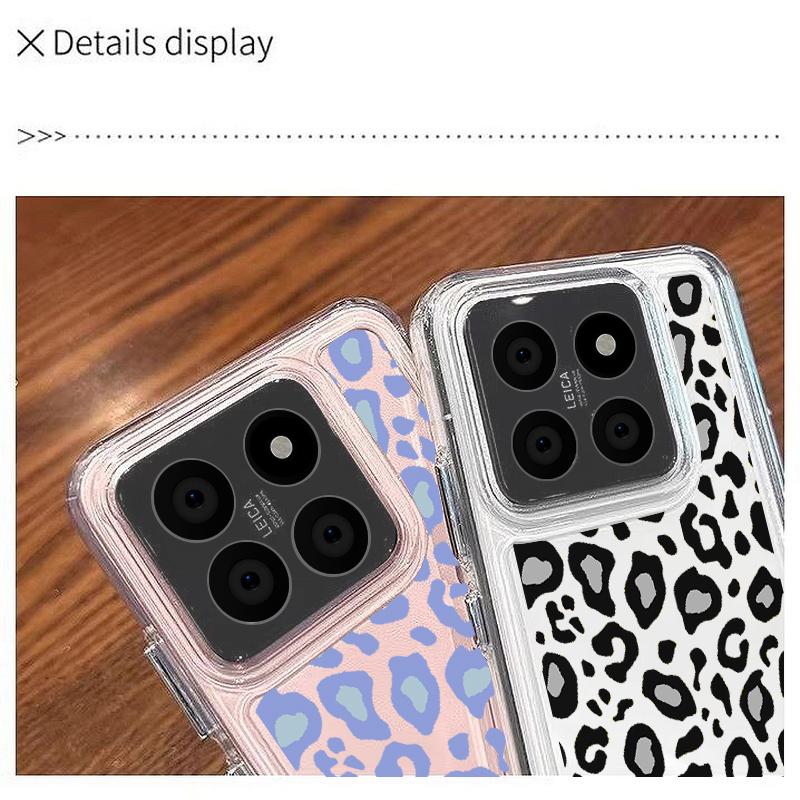 For Xiaomi 13T 11 Lite Redmi K70E Note 13 12 Pro 11 10 Poco X6 X5 Pro Shell Clear Zebra Stripe Shockproof Soft Silicone Case