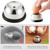 Stainless Steel Egg Piercer with Sturdy Base Prevents Cracking Easy Peeling Egg Pricker for Cooking Steaming Kitchen Gadget